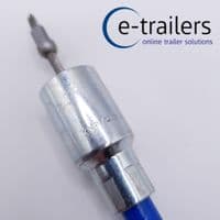 Genuine KNOTT Stainless Steel Trailer Brake Cable Detachable nipple end and threaded 8mm end with 22mm funnel Ifor Williams, Bateson, Brian James, Wessex Trailers   Shetland Islands Orkney Islands Caithness Sutherland Ross & Cromarty Inverness-shire Nairnshire Morayshire Banffshire Aberdeenshire Kincardineshire Angus (Forfarshire) Perthshire Argyllshire Fife Kinross-shire Clackmannanshire Stirlingshire Dunbartonshire East Lothian Midlothian West Lothian Renfrewshire Buteshire Berwickshire Selkirkshire Peebles-shire Lanarkshire Ayrshire Northumberland Roxburghshire Dumfries-shire Kirkcudbrightshire Wigtownshire Tyne & Wear Durham Cumbria North Yorkshire East Riding of Yorkshire West Yorkshire Lancashire Greater Manchester Merseyside Lincolnshire
Nottinghamshire South Yorkshire Derbyshire Cheshire Flintshire Denbighshire Anglesey Caernarvonshire Rutland Leicestershire Staffordshire Shropshire Montgomeryshire Merionethshire Norfolk West Midlands Suffolk Cambridgeshire Bedfordshire Northamptonshire Warwickshire Worcestershire Herefordshire Radnorshire Cardiganshire Essex Hertfordshire Buckinghamshire Oxfordshire Gloucestershire Monmouthshire Breconshire Glamorgan Carmarthenshire Pembrokeshire Kent Greater London Surrey Berkshire Wiltshire Somerset East Sussex West Sussex Hampshire Dorset Devon Cornwall Antrim Derry / Londonderry Down Armagh Tyrone Fermanagh LAUNCESTON plymouth